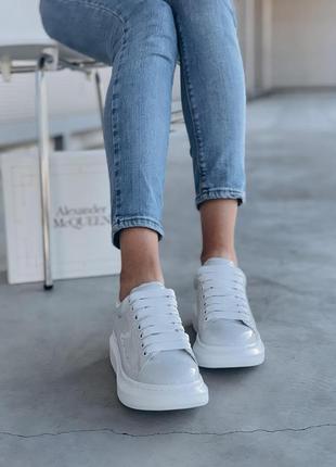 Кросівки жіночі alexander mcqueen low white pearl 2 / жіночі кросівки маквин2 фото