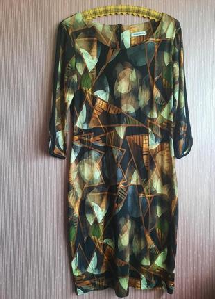 Шикарное красивое яркое платье от дизайнеров angelle milan в стиле cop.copine desigual save the queen