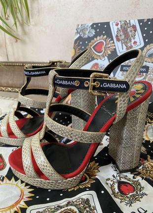 Босоніжки dolce&gabbana