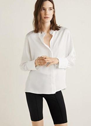 Mango белая рубашка xl
