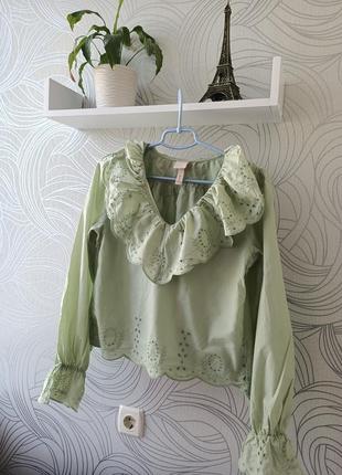Кофта,сорочка,блуза з рюшами