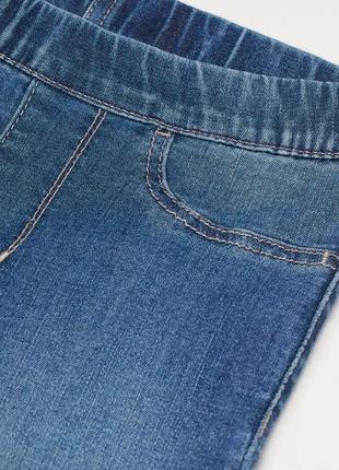 Джинсовые легинсы штани  от бренда h&m4 фото