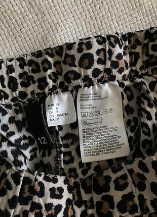 Леопардовые шорты h&m 5