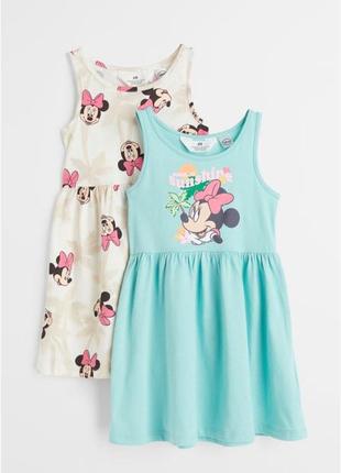 Сарафан плаття сукня платтячко плаття плаття h&m minnie mouse