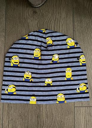 Шапка дитяча minions 104/122
