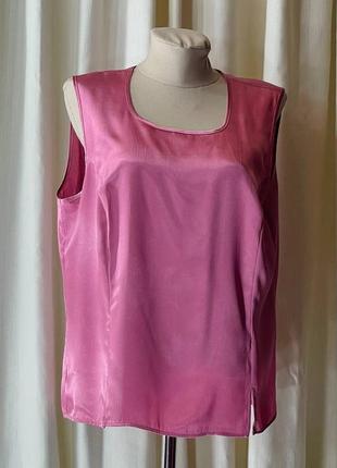 Шовкова/атласна блуза/топ