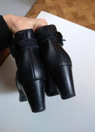 Кожаные ботинки полуботинки осенние аra 👢 37р/стелька 24см7 фото