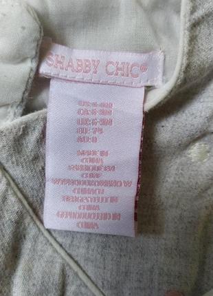 Святковий боді із шапочкою для дівчинки shabby chic 74р, 6-9 м3 фото