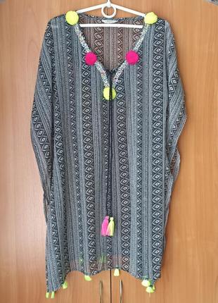 Шифонова пляжна туніка