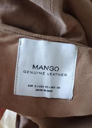 Замшевий піджак, жакет накидка пальто mango8 фото