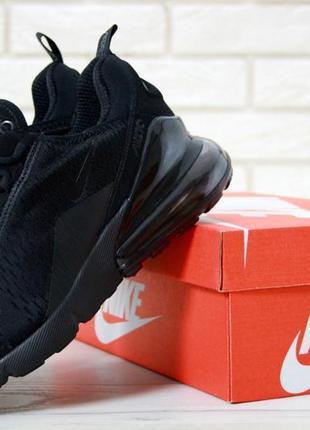 Мужские кроссовки nike air max 270 black 41-42-43-44-45