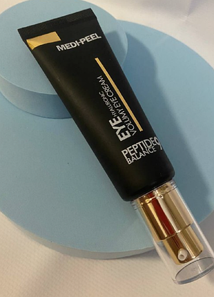 Крем для повік з пептидами medi peel peptide 9 hyaluronic volumy eye cream