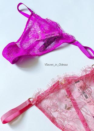 Кружевные стринги victorias secret5 фото