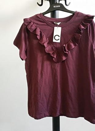 Женская   футболка хлопок   cubus  швеция оригинал1 фото