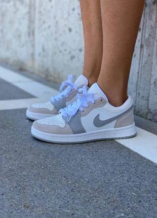 Nike air jordan 1 low жіночі кросівки найк аїр джордан
