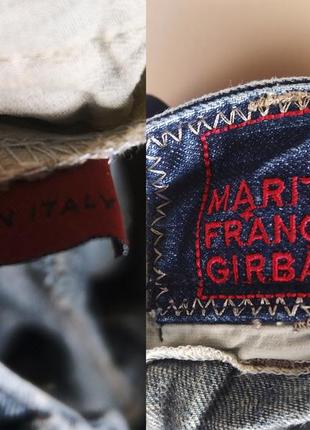 Marithe+francois girbaud джинсы капри, 7/8 итальянский люкс бренд8 фото