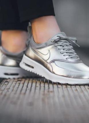 Оригінал шкіряні кросівки nike air max thea premium