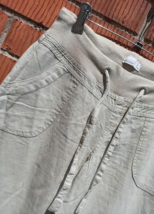 Льняные брюки vero moda 42-44 разм4 фото