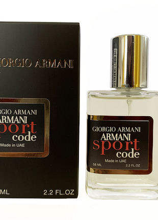 Стійкий чоловічий тестер giorgio armani code sport/tester/оае