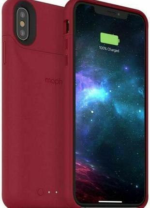 Защитный чехол-аккумулятор mophie juice pack access на iphone xs max, iphone xs, iphone x.1 фото