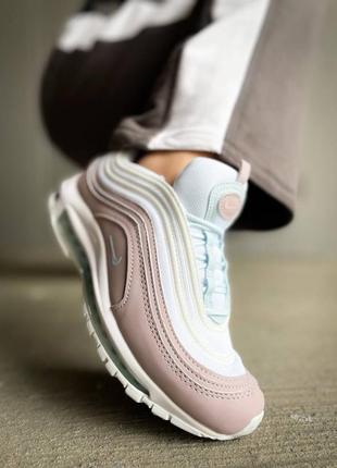 Женские кроссовки nike air max 97 pink/white"  / найду аир макс