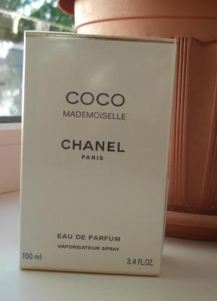 Chanel coco mademoiselle 100ml пафюмированная вода