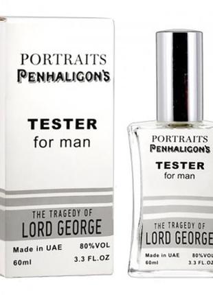 Тестер penhaligon's portraits the tragedy of lord george 60ml/ чоловічий тестер1 фото