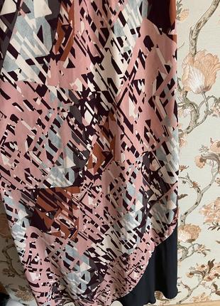 Макси платье next в принт 5