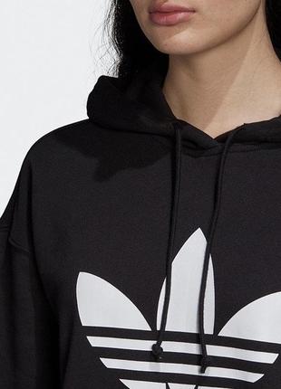 Худи женское adidas originals trefoil hoodie fm33079 фото