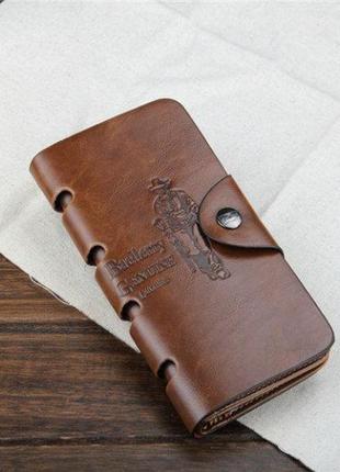 Чоловічий шкіряний гаманець портмоне baellerry cok 105 фото