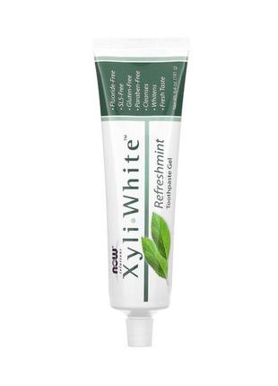 Solutions, xyliwhite, зубна паста у формі гелю, освіжаюча м ята, 181 р (6,4 унції)