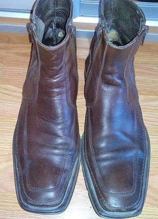 Ботинки ковбойки сапоги кожаные 40,5 размер 8
