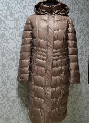 Зимове пальто пуховик mishele 50 розмірxxl1 фото