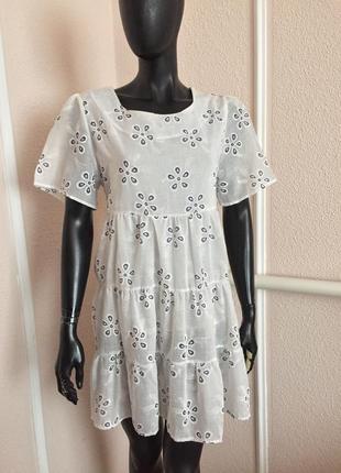 Сукня у стилі valentino , біле легке плаття zara sassofono