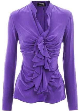 Steffen schraut шёлковая блуза