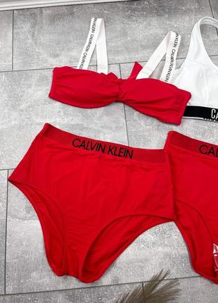 Червоний купальник calvin klein , оригиналінал