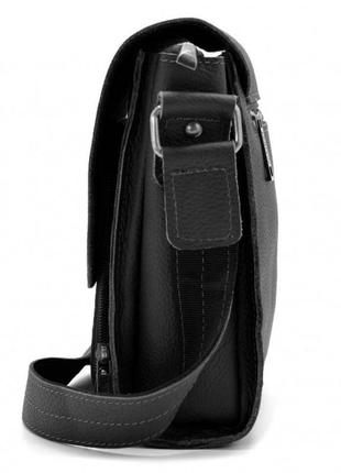 Мужская сумка планшет через плечо fa-3027-3md от tarwa черный флотар7 фото
