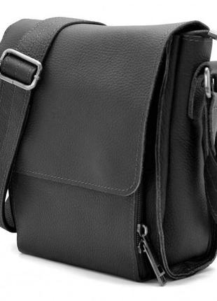 Мужская сумка планшет через плечо fa-3027-3md от tarwa черный флотар1 фото