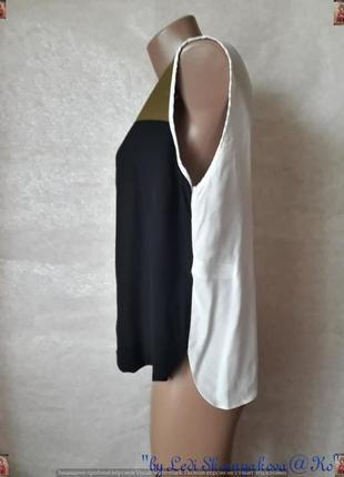 Фирменная new look нарядная сдержанная блуза со 100 %вискозы в три цвета, размер м-л7 фото