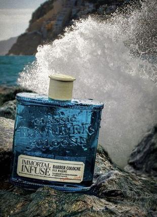 Лосьон после бритья immortal infuse barber cologne old marine 170ml1 фото