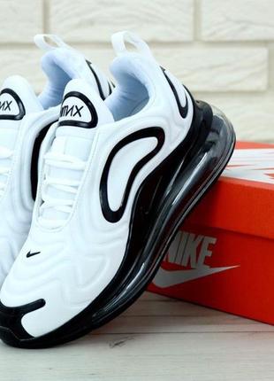 Жіночі кросівки nike air mx 720 white black 36-37-38-39