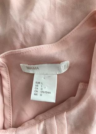 Нежное романтичное платье нюдового цвета от h&m, размер l4 фото