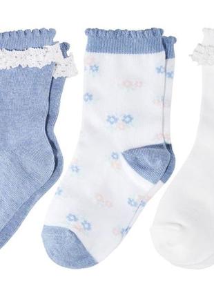 Шкарпетки lupilu для дівчинки, р. 19-22, 23-26 (арт 1571)1 фото