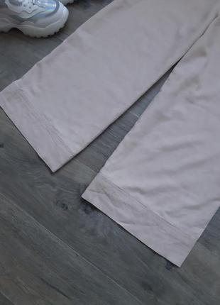 Розкішні широкі базові лляні штани з кишенями, шикарної якості5 фото