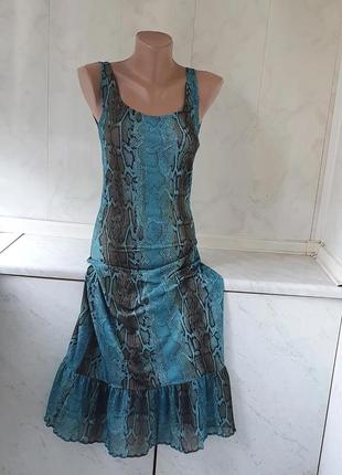 Сарафан сукня в прінт1 фото