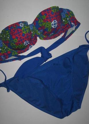 Модный купальник балконет, чашка в, любой обьем