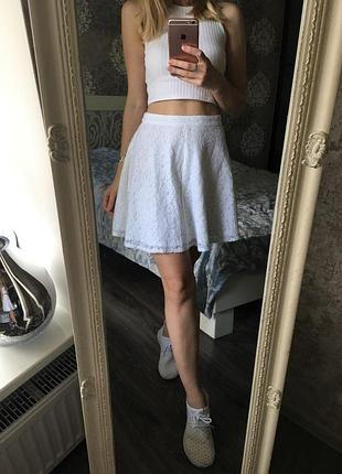 Гипюровая юбка