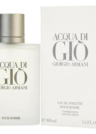 Чоловіча туалетна вода giorgio armani acqua d gio 100 мл