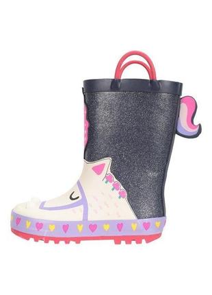 Практичні гумові чоботи для дівчинки mountain warehouse великобританія