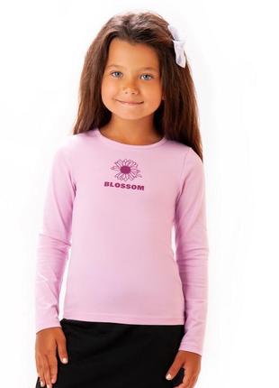 Блуза для дівчаток з накатом  рр122-164 кольори